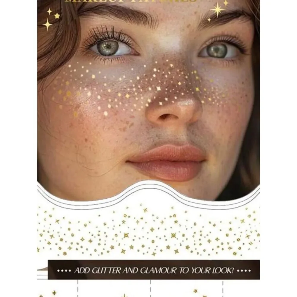 REVOLVE Gold Star Glitter Freckle Eyeshadow